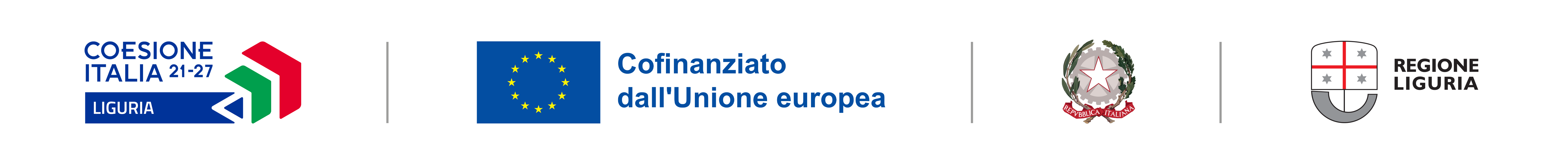 Coesione Italia, Unione europea, Repubblica italiana, Regione Liguria